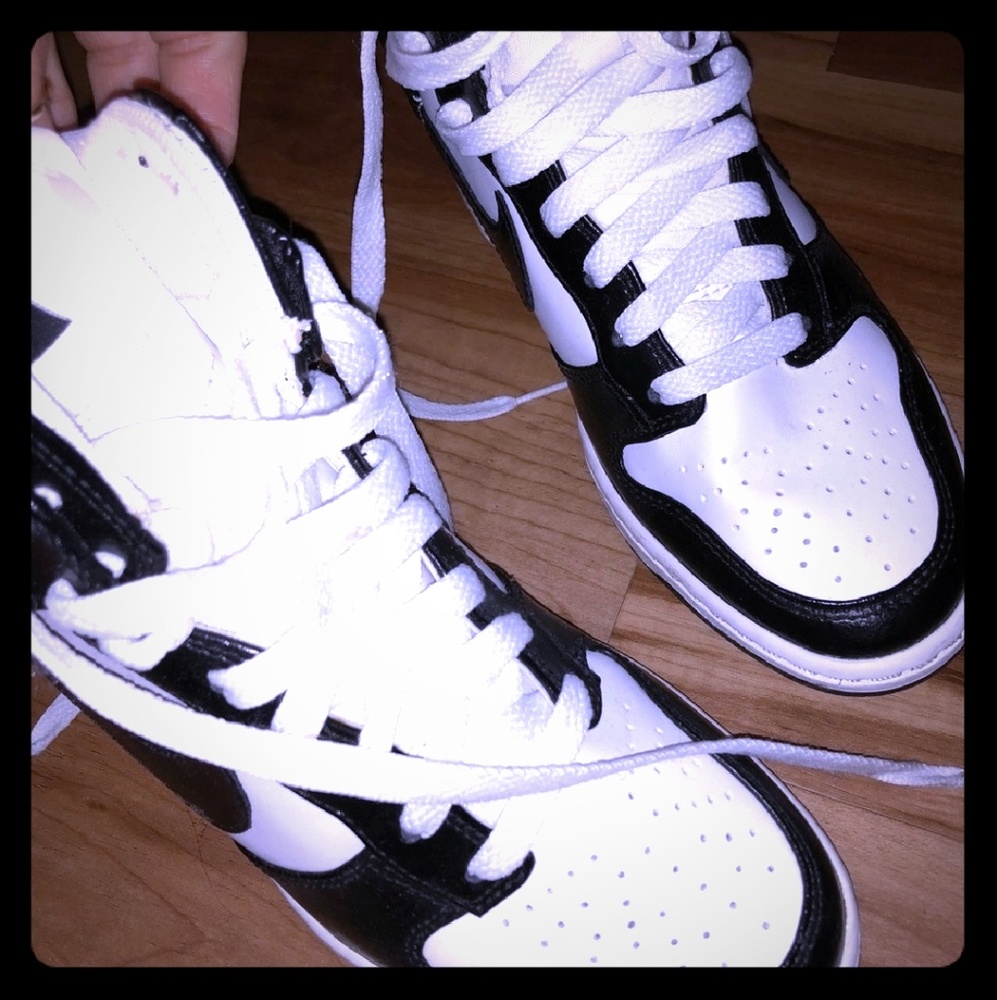 Sky-Hi dunks size 7 Nike